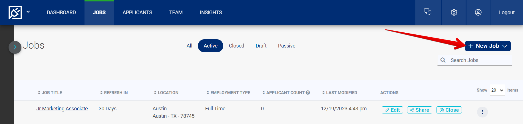 Jobs Page (New Job arrow).png