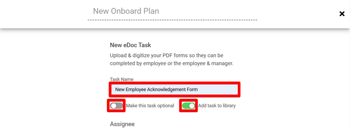 (16) Create Onboard Plan (New eDoc) (Top) (highlights)