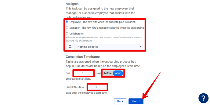 (17) Create Onboard Plan (New eDoc) (Bottom) (highlights)