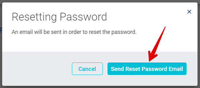 (18) My Profile - Reset Password Pop-Up