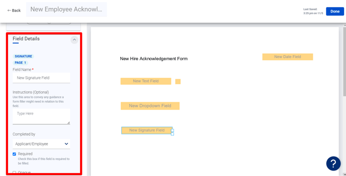 (20) Create Onboard Plan (New eDoc) (Field Added) (Highlight)