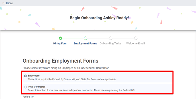 (33) Onboarding Form (Employment Forms) (Top) (highlights)