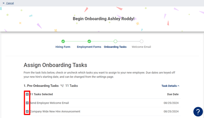 (35) Onboarding Form (Onboarding Tasks) (Top) (highlight)