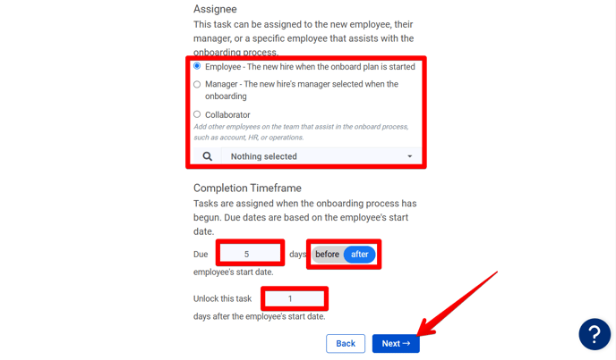 (8) Create Onboard Plan (New Web Form) (Bottom) (highlights)