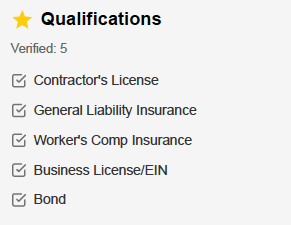CADRE qualifications screenshot