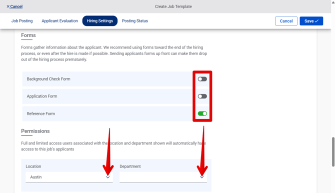 Create Job Template (1.7.26) (Forms+Permissions) (highlights)
