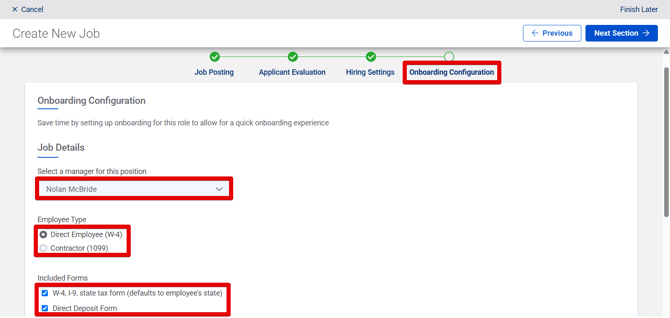 Create New Job (5.2.25) (OB Config tab) (Top) (highlights+tab)