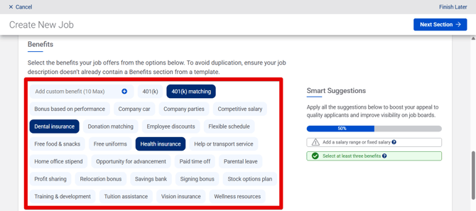 Create New Job - Job Posting (State Farm) (12.11.25) (Benefits) (highlight)