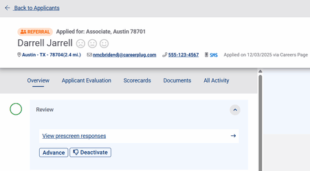 Employee Referral Hover (App Profile)