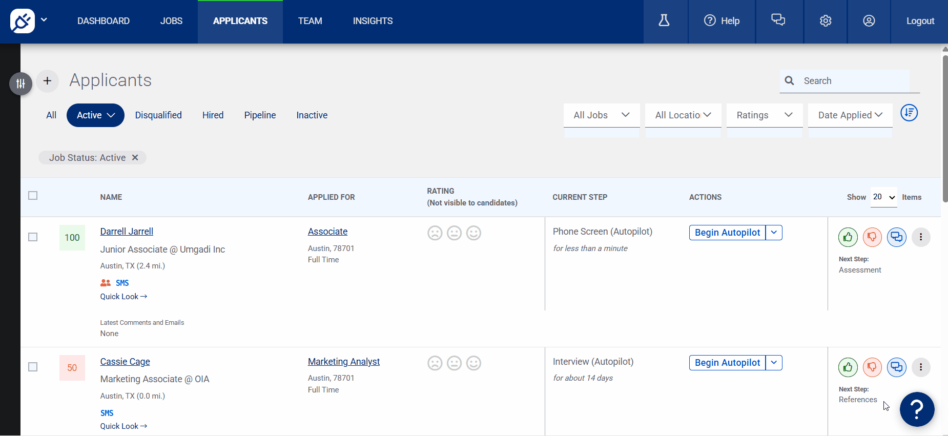 Jobs Page (12.15.25) - Three-dots - Move to Pipeline (unmarked)