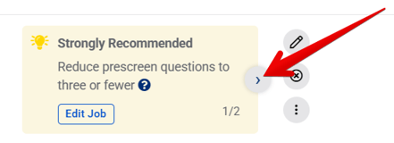 Jobs Page - Smart Suggestions (Multiple; arrow visible) (arrow) (cropped)