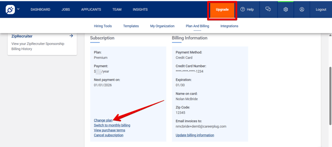 Plan Details (8.13.25) (Mid) (change plan arrow + upgrade tab)